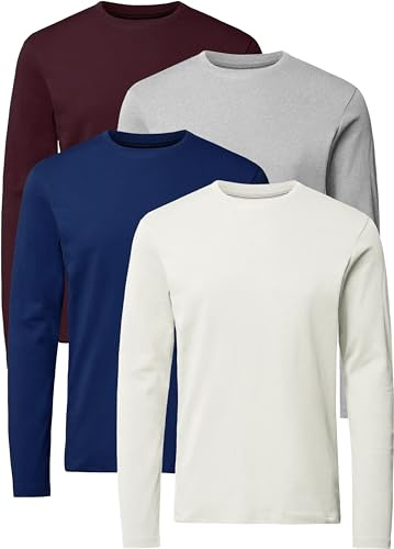 FULL TIME SPORTS FTS-634 Lot de 6 t-shirts pour homme, L