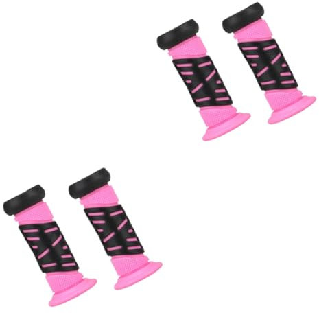 Yardwe Fahrradlenker 2 Paar Kinderwagengriff Scooter-Lenkergriff Fahrrad für Kleinkinder Heimtrainer Fahrrad Griffe mit Schlagschutz Kinderfahrradgriff Bar handhaben Lenkerabdeckung