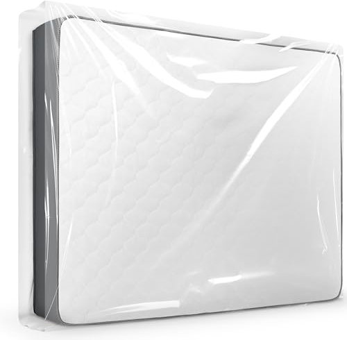 Utopia Home Matratzenhülle Für Den Umzug - 90 x 200 x 30 cm, Langlebig Und Wasserdicht Kunststoff Matratzenschutz - Staubdicht Matratzen Schutzhülle, Wiederverwendbar Matratzen Aufbewahrungstasche