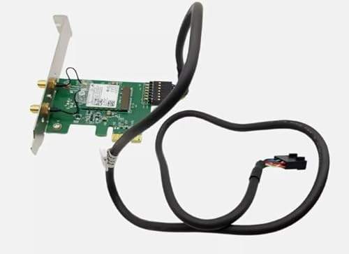 PCIe a M.2 WLAN Scheda Adattatore WiFi Wireless Cavo PER Dell OptiPlex 7050 7040 5055 5050 5040 3050 3040 SFF PC Computer, (Ricondizionato) (WIFI low profile) PCIe a M.2 WLAN