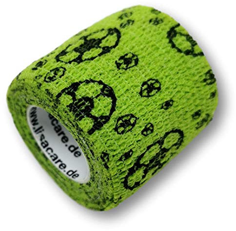 LisaCare, cohesive bandage, fixation bandage, self-adhesive, elastic, 5 cm wide, for human and animals, for sport riding