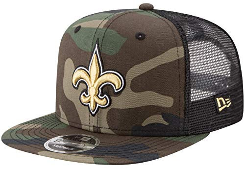 New Era 9Fifty Mesh Snapback Cap New Orleans Saints Wood