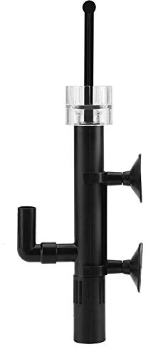 Folany Mini akvarieskimmer, lätt akvariefilter, svart oljeskimmer, för akvarium för akvarium