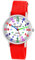 Pacific TimPacific Time Kinder Armbanduhr Mädchen Jungen Uhr Kids Lernuhr rot Textil Wechselarmband analog Quarz 10913