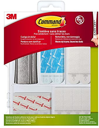 Command Assortiment de Solutions de Fixation, Accrocher Cadres, Miroirs, Horloges, et Plus Encore
