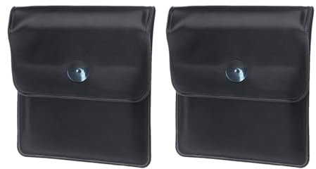 QEQSHQO 2 Pack Portacenere Tascabile Ricaricabile, Antiscottatura, Inodore, PVC, per Ceneri di Sigarette