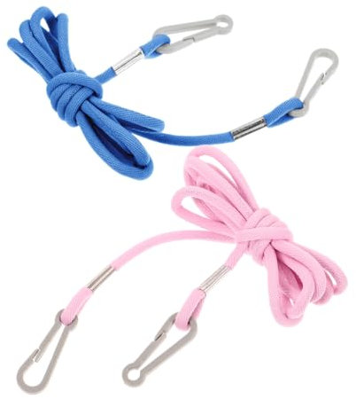 Sosoport 2stücke Verstellbare Elastische Handschuh-Clips Mädchen Winterhandschuhhalter Mit Lanyard Schnur Rutschfester Fäustlinghalter Für Outdoor Sports Und Blau