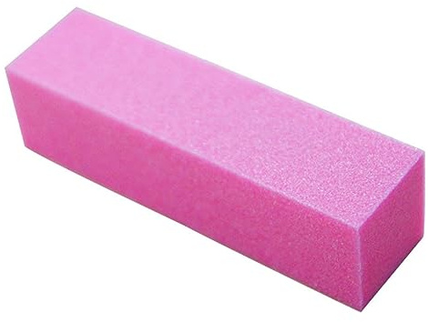 SHERCHPRY Set 10 Pezzi Blocchi Abrasivi in Spugna Rosa a 4 Lati per Manicure Professionale e Uso Domestico Rimozione e Lucidatura Unghie