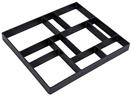 Moule à Pavé Moule à Béton Jardin Moule à Pavage Réutilisable pour Bricolage Décoration Allée Dalles de Trottoir Jardin Chemin Terrasse 45 x 40 x 4 cm