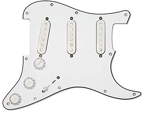 EMG ST65 Passiv skyddsplatta Alnico 5 förkopplad vit