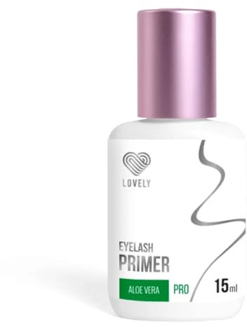 Wimpernverlängerung | Primer zur Vorbehandlung für die Applikation | Vorbehandlung | Wimpern Extension | Haftvermittler | LOVELY 15ml, Aloe Vera