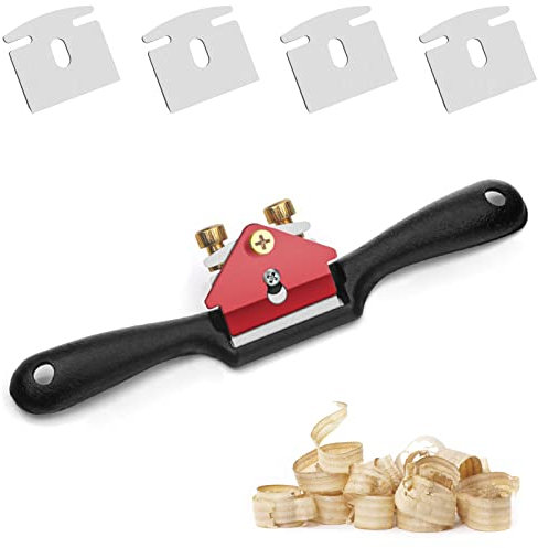 JJQHYC Pialla a coda regolabile lavorazione del legno taglio pialla coda Spokeshave legno lavoro taglio mano strumento regolabile strumenti di lavoro in legno