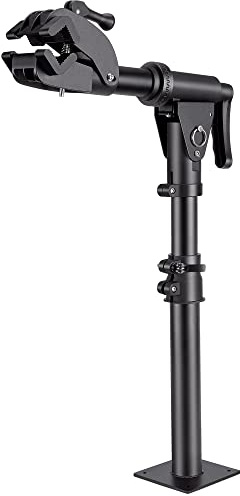 CHEPARK Bike Repair Stand (Max 88lbs) - Bench Mount Bike Workstand - E Bike Repair Stand Shop Home Mechanics for Mountain Bike and Road Bike (Black-Bench)