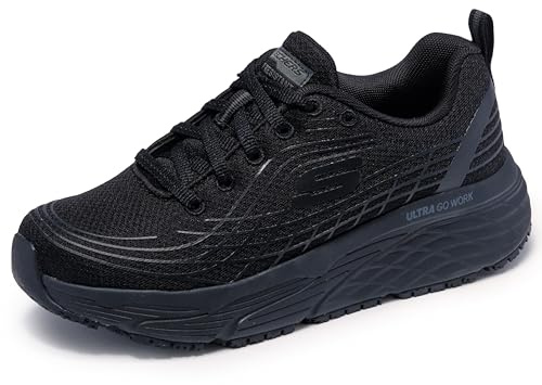 Skechers dam Relaxed Fit Max Cusioning Elite Sr AußensohleProfessionella skor för hälsovården