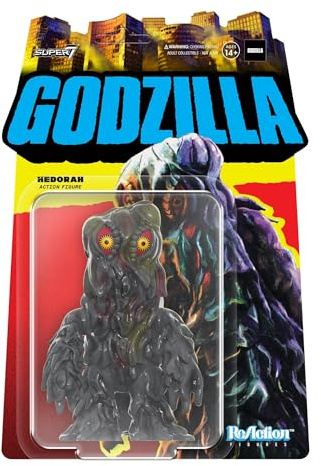 Super7 Toho Godzilla Hedorah - Figura de acción de Toho Godzilla de 3.75 Pulgadas, colección de película clásica y Juguetes Retro