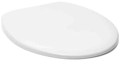 LIVEA - Abattant WC thermoplastique, Blanc (UniversalSeat) - UniversalSeat