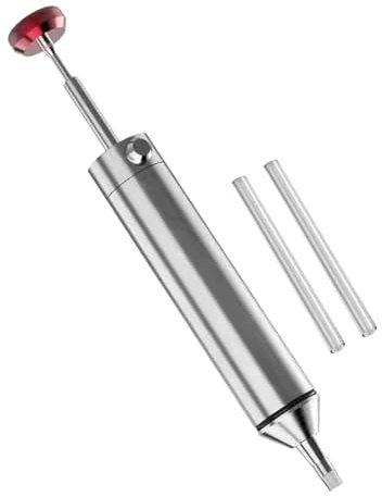 Gralara Vacuum Desoldering Pump Solder Removal Tool Length 15cm Aluminum Alloy