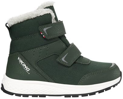 Viking Equip Warm WP 2V Snow Boot, Pine/Black, 28 EU