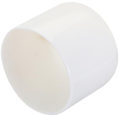 sourcing map Lot de 20 embouts en caoutchouc vinyle pour filetages et tubes ronds, 32 mm, blanc
