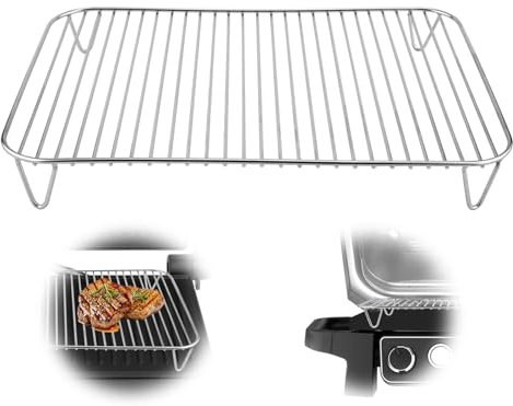 PEUTIER Grillrost für Ninja Woodfire, Edelstahl Grillset für Ninja Woodfire Outdoor Grill & Smoker Barbecue Camping Picknick Grillzubehör