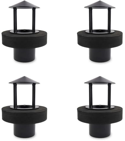 Iyalezirk - Dispensador de niebla flotante, humidificador ultrasónico, generador, nebulizador, agua, nebulizador para mini piscina (Negro)