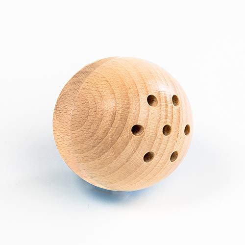rewoodo Baelly Babyball Premium Motorik Babyspielzeug Holzspielzeug aus Deutschland (Natur)