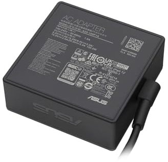 Asus 0A001-01090000 Original USB-C Netzteil 100,0 Watt für ROG Zephyrus G14 GA401QH, GA401QC, G15 GA503QM, M16 GU603HR, ZenBook Pro 14 UX425QA, 14X UX5401EA