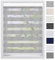 EFIXS Doppelrollo mit Kassette Montage Wand/Decke mit Bohren Breiten: 40-220, Höhe: bis 240 Hier: BxH (110 x 175) cm (Grau Struktur) Premium Duorollo, oder ohne Bohren mit Klemmhalter am PVC-Fenster