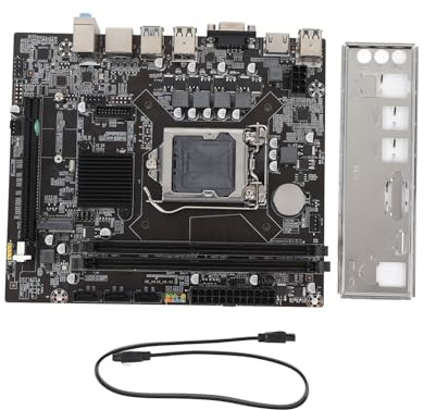 Bewinner ITX H110 Motherboard, Mini ITX H110 Board H110 ITX Mainboard with M.2 Slot DDR4 SO DIMM Slots for LGA 1151 CPU Support 1080P HD Video Output
