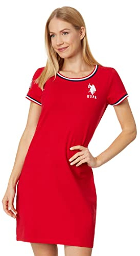 U.S. POLO ASSN. Robe Americana Signature, Moteur rouge., X-Large