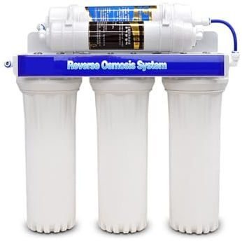 ZKLGS Impianto ad osmosi inversa, Ultrafiltrazione Potabile Diretta con Filtro 'Acqua a 5 stadi da Cucina, Kit di filtrazione 'Acqua Potabile for purificatore Domestico da Cucina