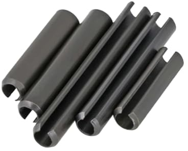 50 pièces de goupille cylindrique creuse en acier 65Mn, goupille de positionnement élastique, diamètre extérieur 4mm, longueur 30mm, 4x30mm