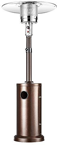 fungo riscaldante per esterno Riscaldatore Da Esterno Per Patio - Riscaldatore Da Terra In Acciaio Inossidabile A Propano Da 44000 BTU Regolabile In Altezza, Per Matrimoni In Giardino, Feste