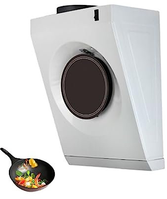 Small Range Hood Fan,110W Insert Range Hood, Portable Extractor Hood, 50 Db Low Noise, Exhaust Air Volume 12-17m/Min, Efficient Airflow Andeasy To Cleaning, Perfect for Home, Kitchen Hot Pot