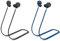 Anti-lost Strap for Sony Linkbuds S Earbuds: WUZUN Sporty Silicone Lanyard Accessories Compatible with Wireless Headphones with Bluetooth Noise Reduction Neck Cord (Blue + Black)