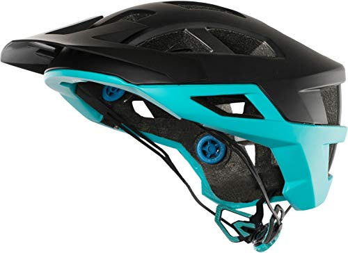 Leatt 1018450131 MTB-Helme, schwarz/blau, Taille : M