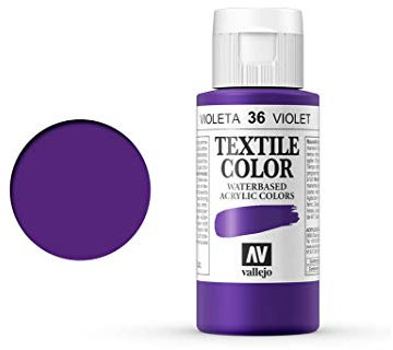 Textilfarbe Vallejo Textile Color 40036 Parma Violet (Opq.) (60ml)