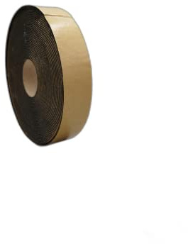 Schutzmatte aus Gummi mit Granulat Gummiauflage Terrassenunterlage 20m Rolle 3mm (selbstklebend, 20m x 6cm x 3mm)