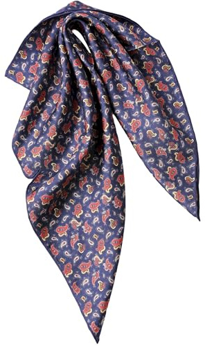 Prettystern herr dam rent siden bandana handrullad sidenhalsduk unisex Nickitduk