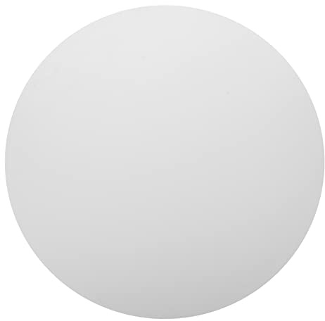 Operitacx Tablero De Lienzo Redondo 19.7 Pulgadas Panel De Pintura Al Óleo Para Artistas Y Estudiantes Lienzo Para Pintura Acrílica Y Témpera