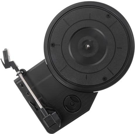 DECORNIJIA Platine Vinyle Vintage 200 Mm avec Haut-parleurs Intégrés, Aiguille de Tourne-disque et Mécanisme Phonographe, Remplacement Précis pour Appareil Enregistrement, Usage Dj et