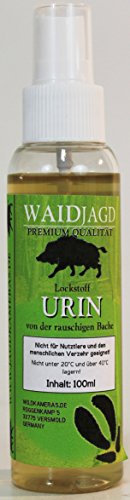 Waidjagd - Lockstoff Urin von der rauschigen Bache, Schwarzwild, Sauen, Kirrung, Jagd, Jagen, Hochsitz, Grundpreis 1000 ml = 249 €