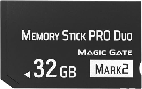 MS 32GB Memory Stick Pro Duo MARK2 für PSP 1000 2000 3000 Zubehör/Kamera Speicherkarte