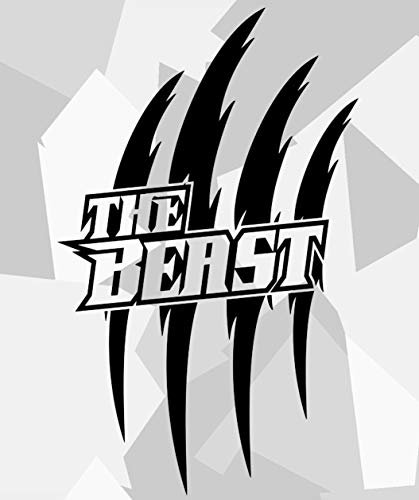 HR-WERBEDESIGN 2X Monster Kralle Sticker Aufkleber Motorrad Auto The Beast OEM Devil Tuning c