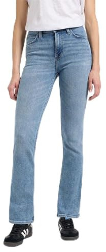 Lee Pantalones Vaqueros para Mujer, Bota Ajustada, Corte Bootcut Pernera, Mid Strength, 25W x 29L