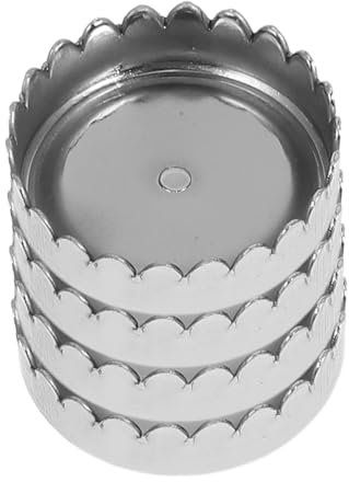 SWOOMEY Magnetic Soap Holder Caps 4pcs 430 Stainless Steel Wall-mounted Bathroom Soap Drying Rack Dish Holder Drainage for Shower and Washroom