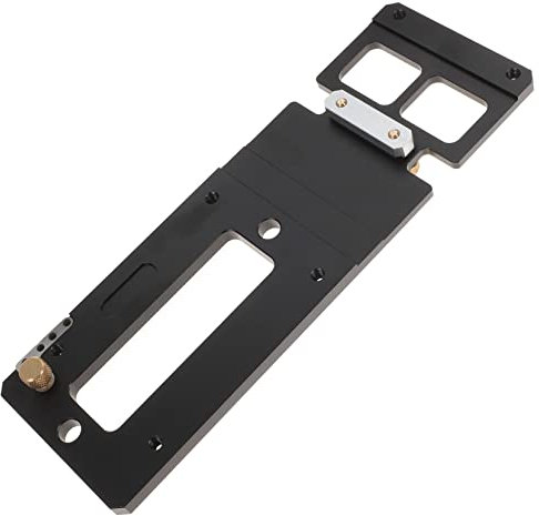 DOITOOL Right Angle Circular Saw Guide Rail 260mm for and Adjustable Track Saw Accessory for Precision Cutting