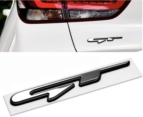 GT LINE 3D Emblem Badge Logo Car Designing Car Trunk Side to Side