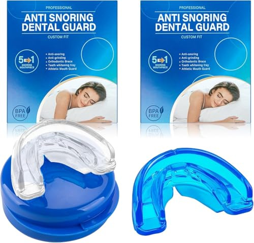 Mehrzweck 2 PCS Schnarchstopper Anti Schnarch Schnarchschiene,Schnarchfrei Stopper-Effektiv Anti Snoring Stopper gegen Schnarchen für Männer,Schnarchen Verhindern für Frauen,Gebrauchsfertig