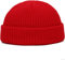 Faringoto Winter Warm Beanies Casual Short Thread Hip Hop Hat Erwachsene Männer Frauen, rot, Einheitsgröße